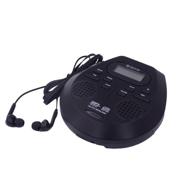 Denver DMP-395B Portable CD player Black