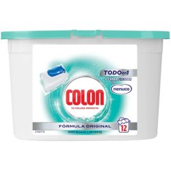 Colon Coqke Total Power Gel Caps Detergent For Washing Machine Nenuco