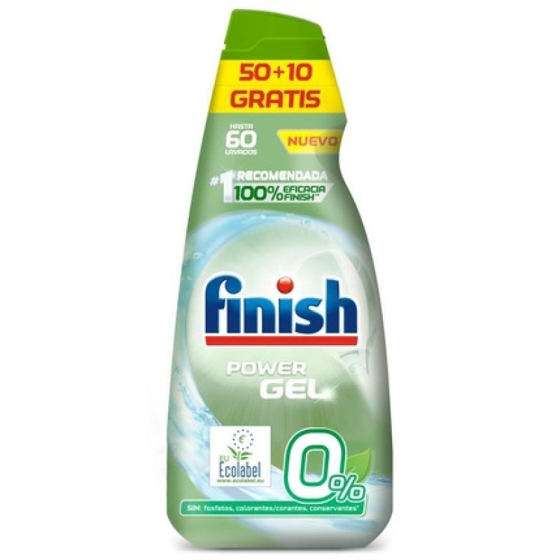 Finish Power Gel 0 Dishwashing Liquid 900ml