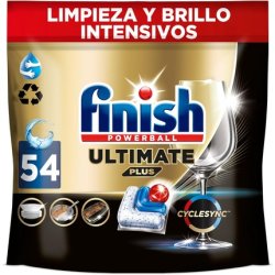 Finish Powerball Ultimate Plus All In 1 Dishwasher Tablets 54 Capsules