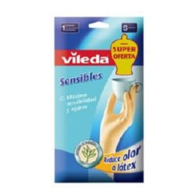 Vileda Satin Sensitive Glove Size S7