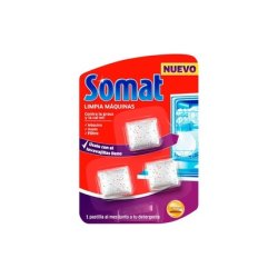 Somat Machine Cleaner 3 Tablets Effective Cleaning For Your Dishwasher