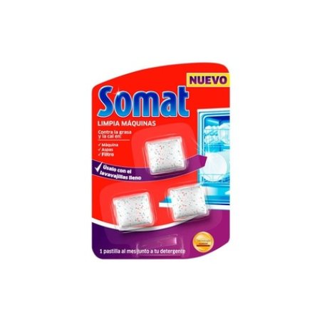 Somat Machine Cleaner 3 Tablets Effective Cleaning For Your Dishwasher