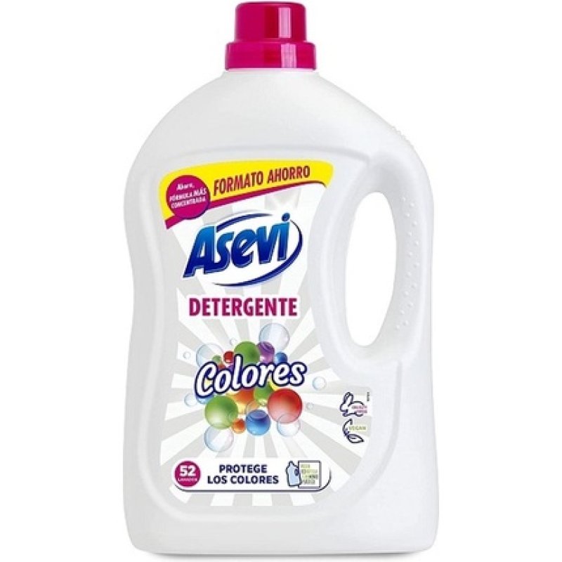 Asevi Color Washing Detergent 54 Washes 3780ml