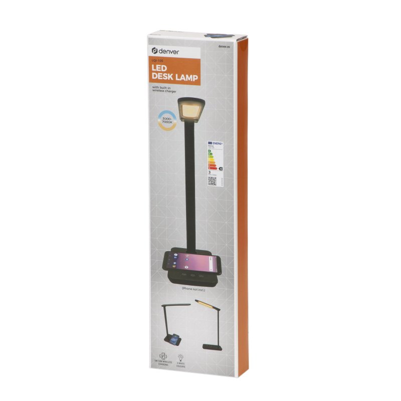 Denver LQI-105 lampe de table 5 W G Noir