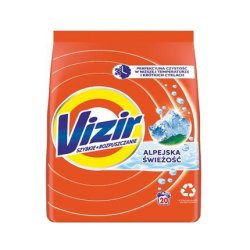 Procter Vizir Alpine Fresh Washing Powder For White Fabrics 35 Washes 11 Kg