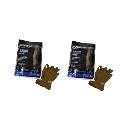 Matador Professional Reusable Protective Gloves Size 7 Pack Of 2