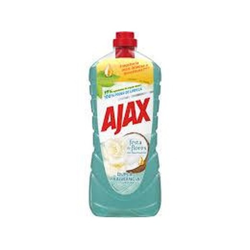 Ajax Allpurpose Cleanser Flower Festival Double Fragrances Coconut 1 Liter