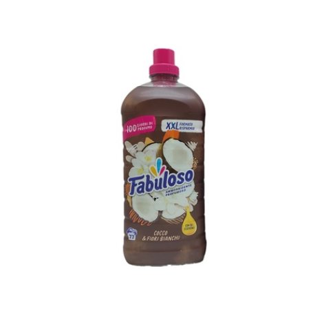 Fabuloso Concentrated Fabric Softener 17 Liters For 77 Washes Coconut And White Flowers