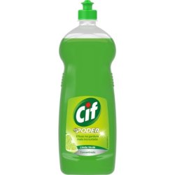 Cif Manual Dishwashing Detergent Power Lemon Green 1 Liter