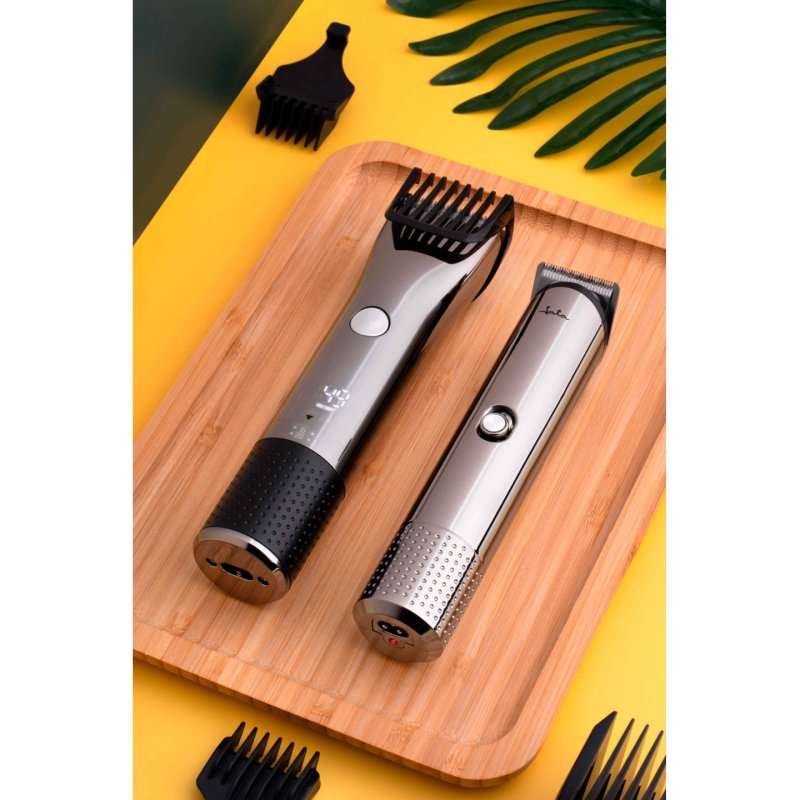 JATA JBSE2102 tondeuse à cheveux Noir, Argent 2 Lithium