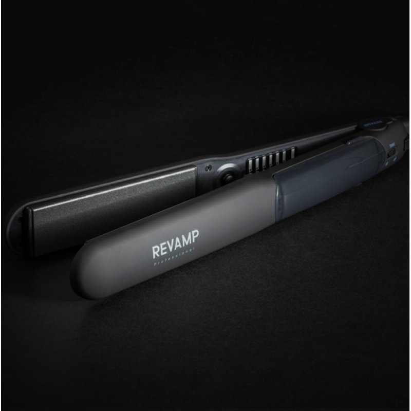 Revamp Progloss Steamcare Straightening iron Steam Black 3 m