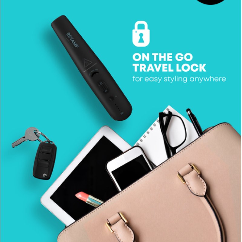 Revamp ST-1700-EU2 Progloss Liberate Cordless Ceramic Compact Hair Straightener