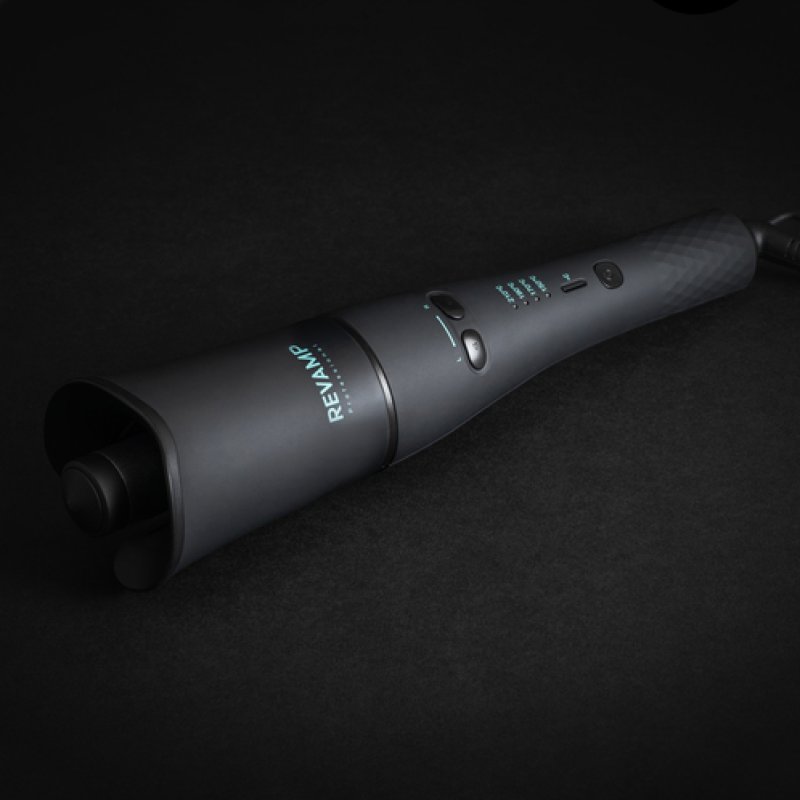 Revamp Progloss Hollywood Curl Automatic curling iron Warm Black 3 m