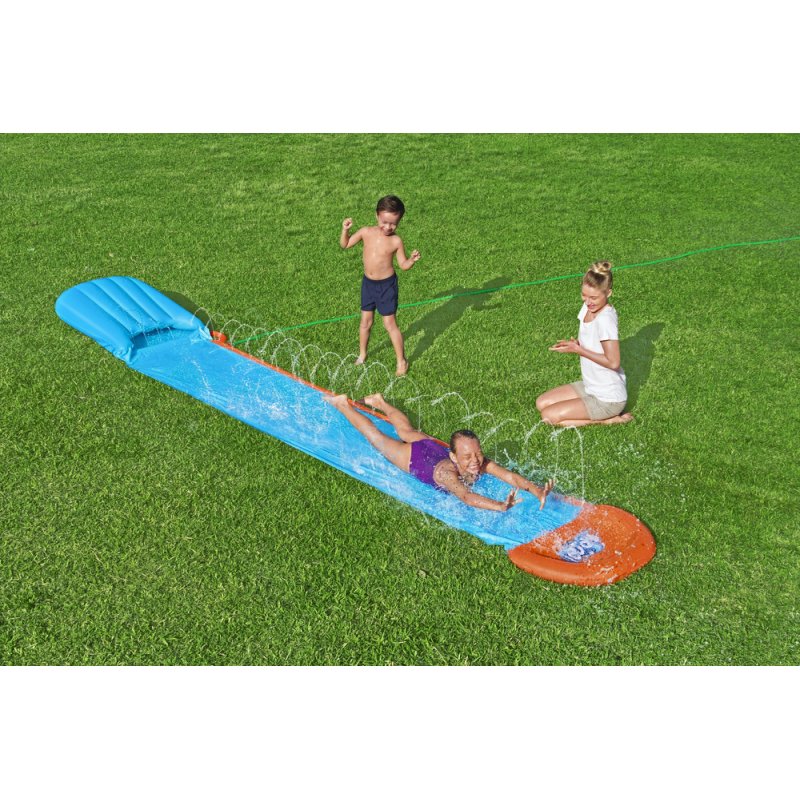 Bestway H2OGO! Tapis glissant 1 piste Tsunami Splash Ramp 4,88 m