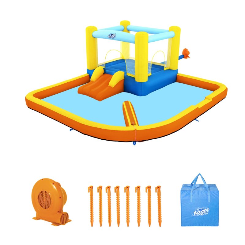 Bestway H2OGO! 11'11" x 11'2" x5'/3.65m x 3.40m x 1.52m Beach Bounce Water Park