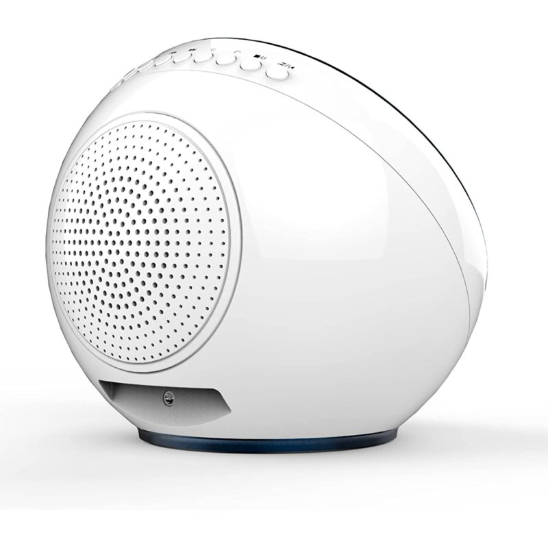 Nasa WSP1500 white Weather Station/Speaker BT Moon