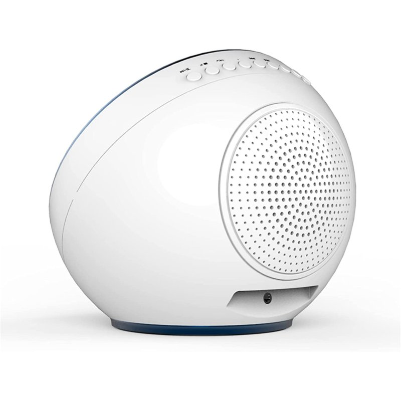 Nasa WSP1500 white Weather Station/Speaker BT Moon