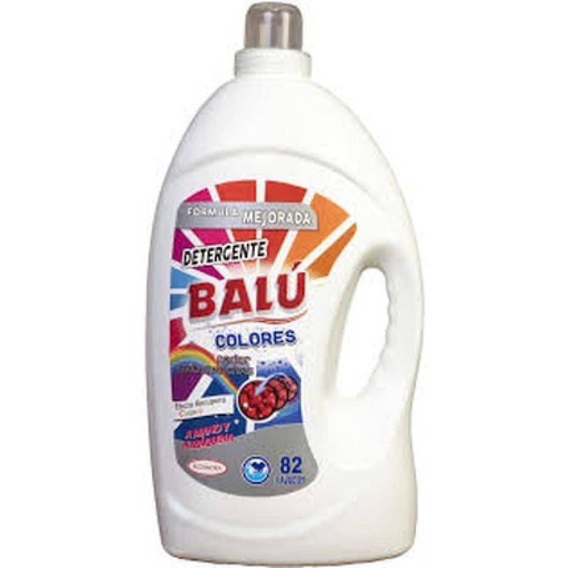 Balu Liquid Detergent For White And Color 100 Washes 5 Liters