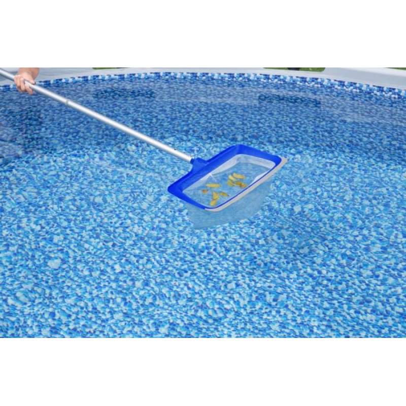 Bestway Flowclear Épuisette pour feuilles AquaRake pour piscine