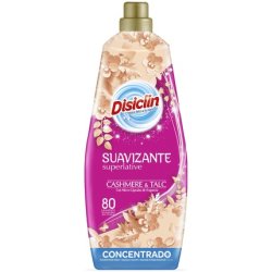 Disiclin Fabric Softener 80 Washes Cashmere & Talc 1440 Ml