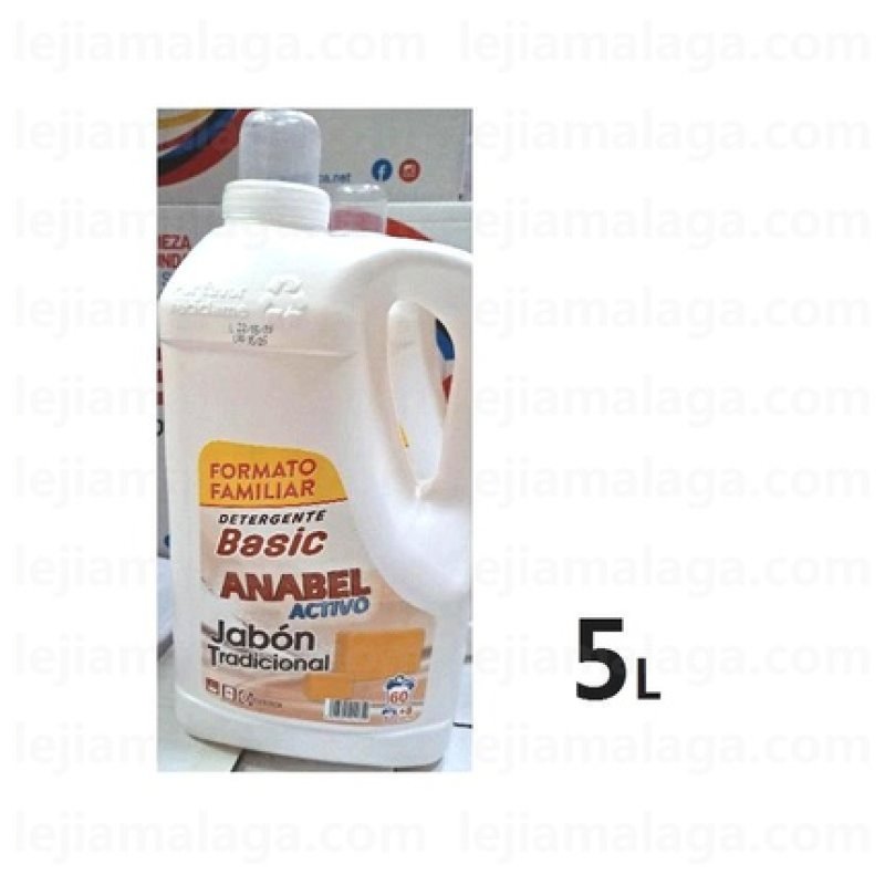 Anabal Activo Anabel Liquid Detergent Traditional Soap 5 Liters
