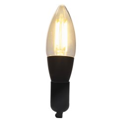 Denver LBF-201 smart lighting Smart bulb Black, Transparent Wi-Fi