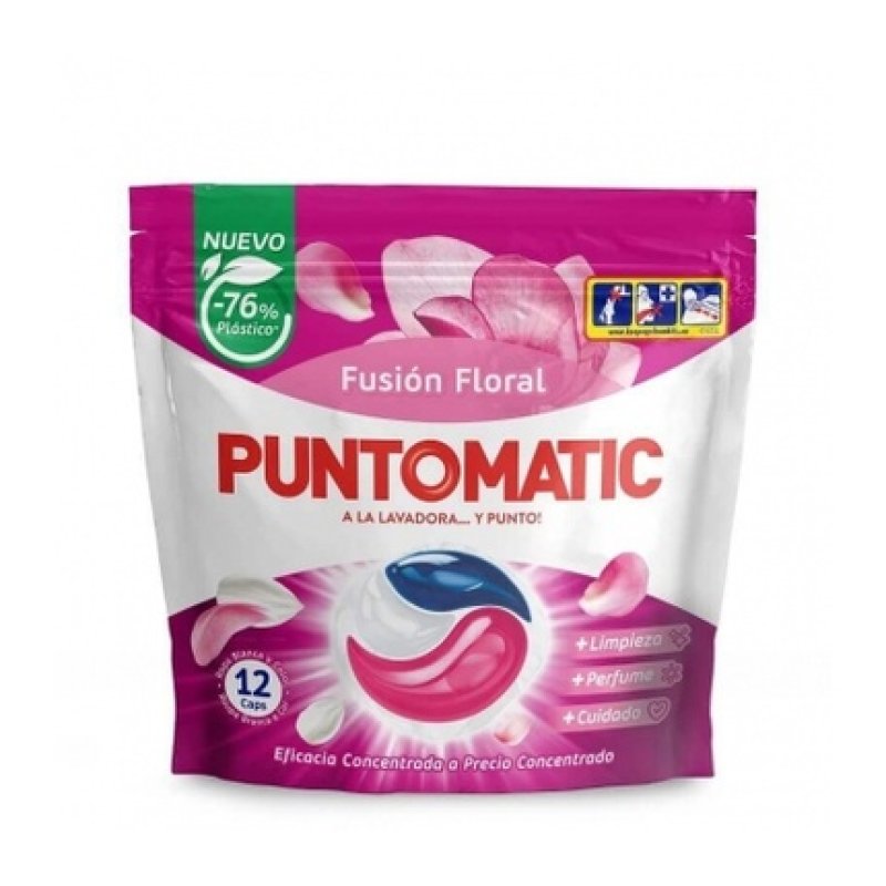 Fusion Capsules Floral Detergent Capsules Puntomatic 167 Grams