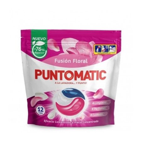 Fusion Capsules Floral Detergent Capsules Puntomatic 167 Grams