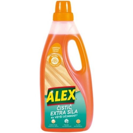 Alex Marca Alex Extra Strong Cleaner For Laminate 750 Ml Orange