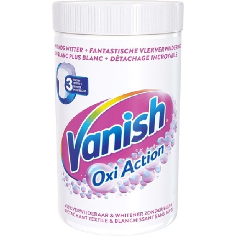 Vanish Oxi Action White Base Powder Stain Remover For White Laundry 15kg