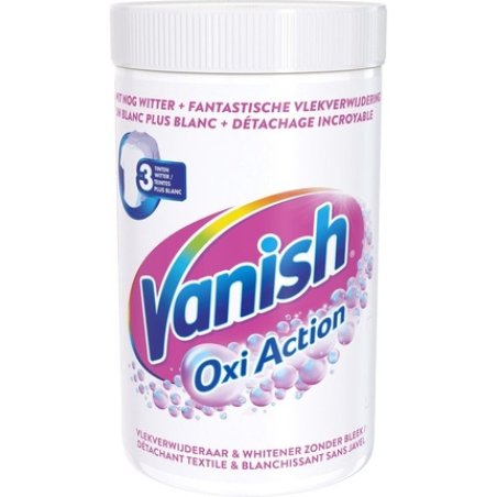 Vanish Oxi Action White Base Powder Stain Remover For White Laundry 15kg