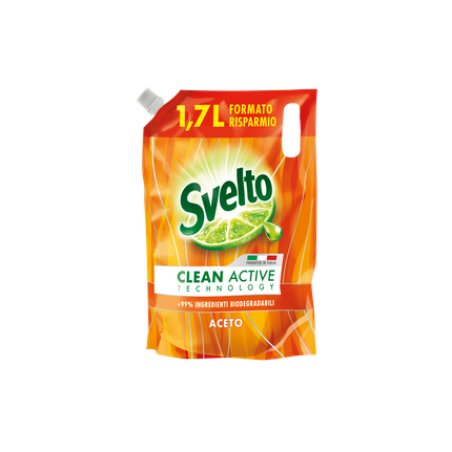 Svelto Dishwashing Liquid With Vinegar 17 Liters