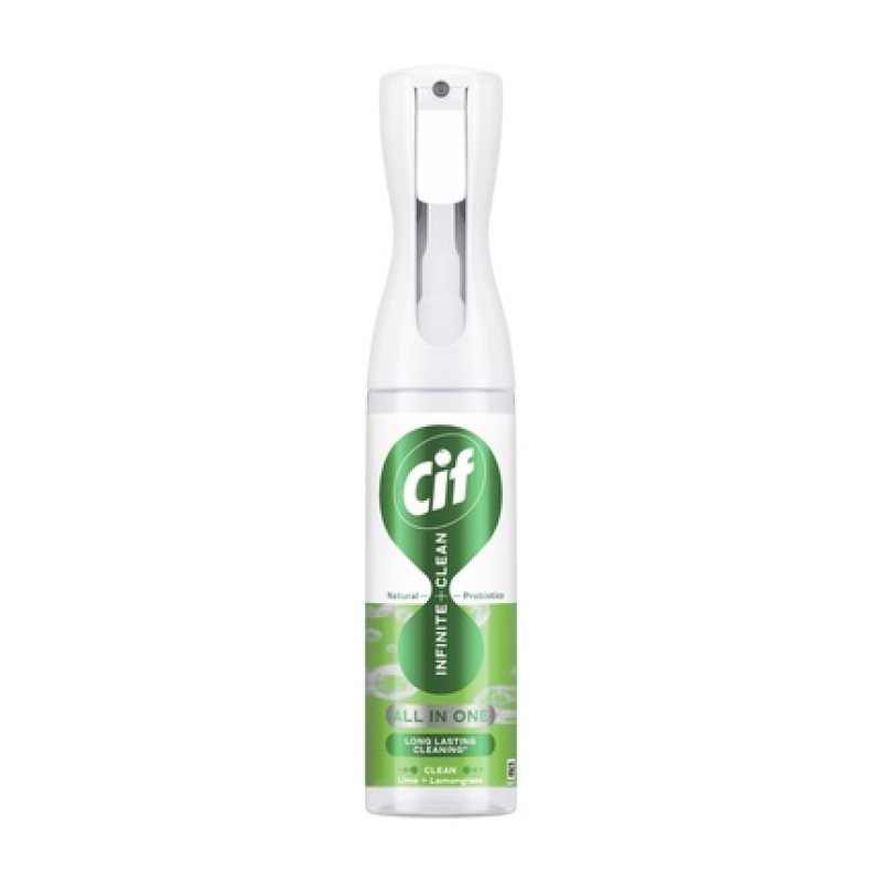 Cif Infinite Clean Lime & Lemongrass Spray With Natural Probiotics
