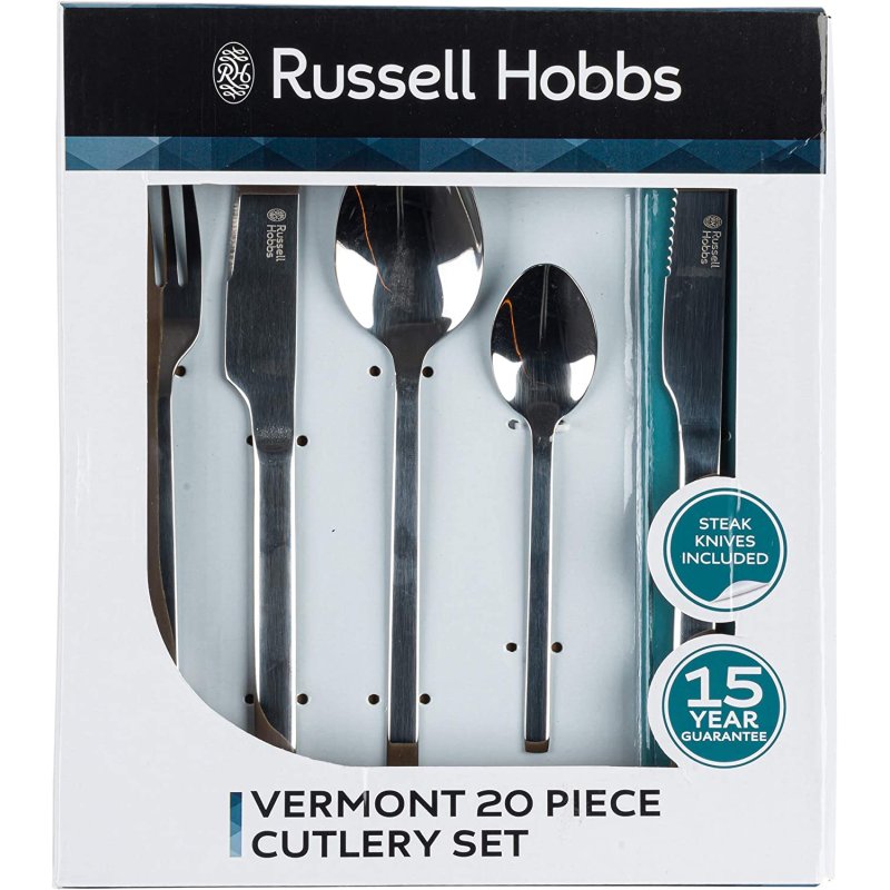 Russell Hobbs RH00855EU Vermont cutlery set 20pcs Multi ling