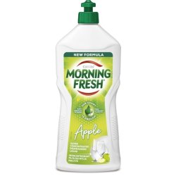 Sarantis Cussons Morning Fresh Concentrated Dishwashing Liquid Apple 900 Ml