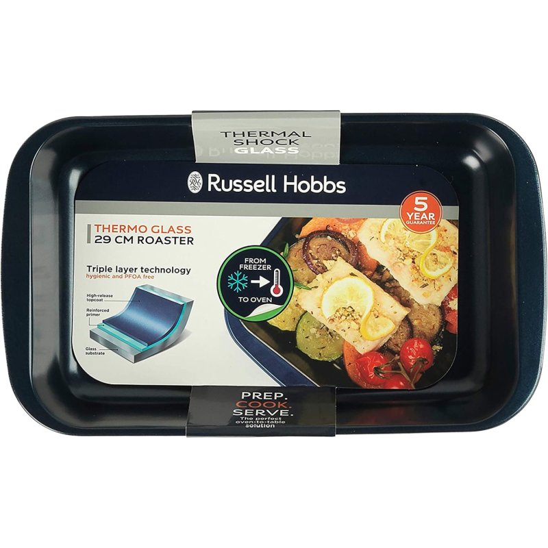 Russell Hobbs RH01143EU Glass Roaster 29cm navy