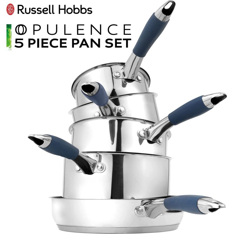 Russell Hobbs RH01179EU Opulence pan set 5pcs blue