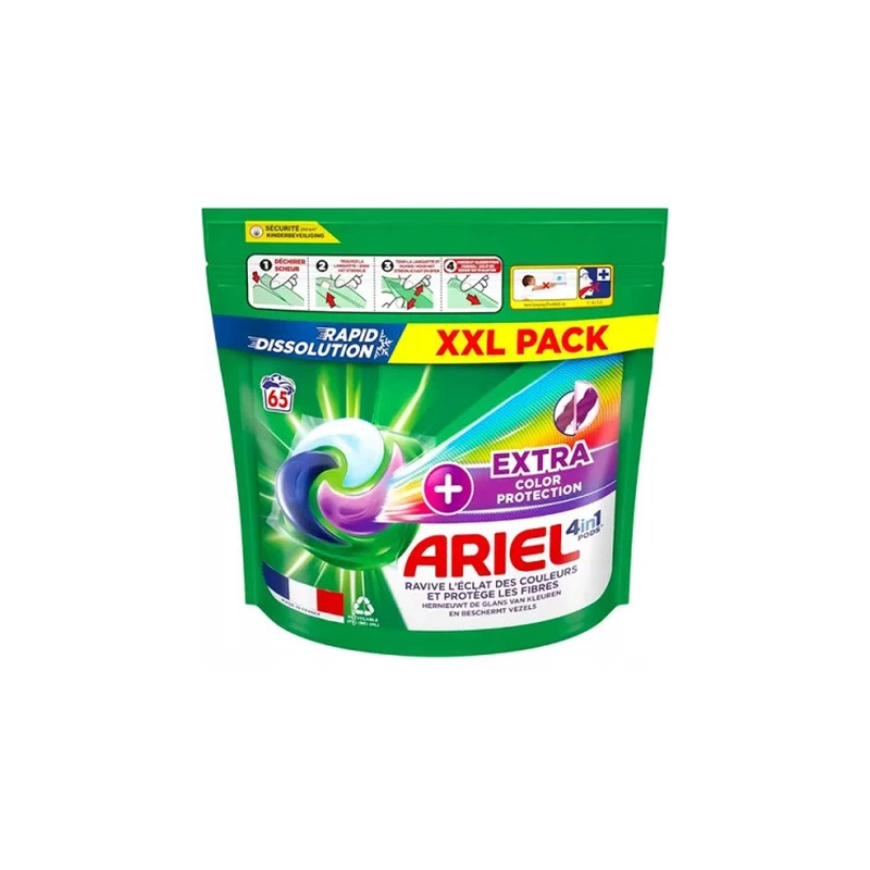 Ariel 4in1 Pods Extra Color Protection 65 Pods 16 Kg
