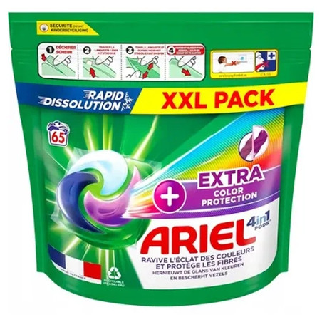 Ariel 4in1 Pods Extra Color Protection 65 Pods 16 Kg