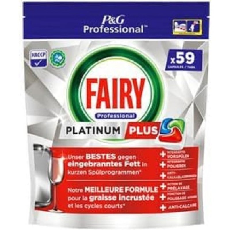 STOCK2-P&G Professional FAIRY Tablettes lave-vaisselle Platinum