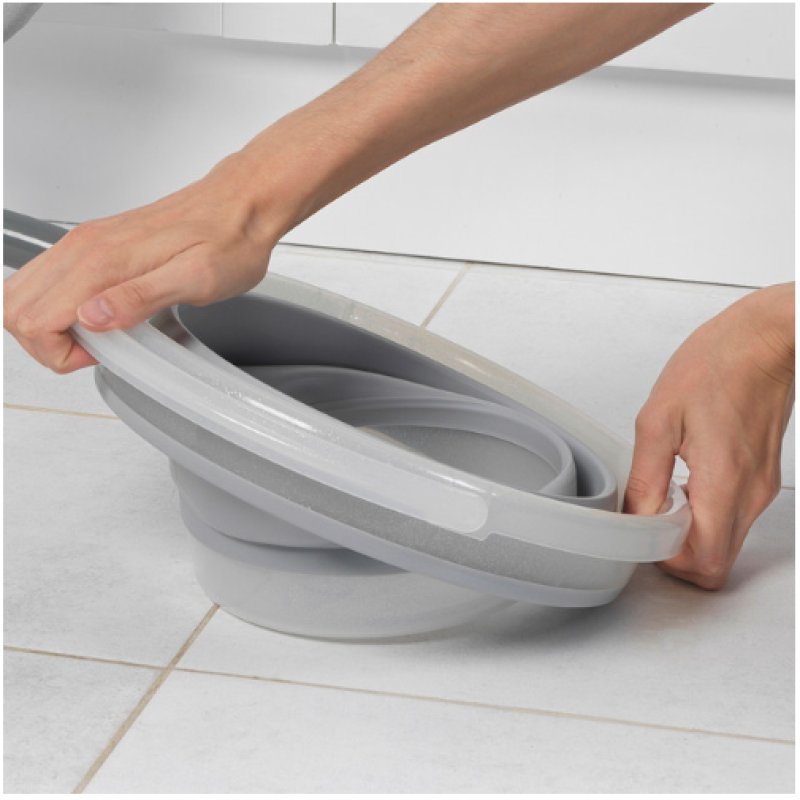 Beldray LA084354GRYBEU7 Glisten Glitter Collapsible bucket 10L