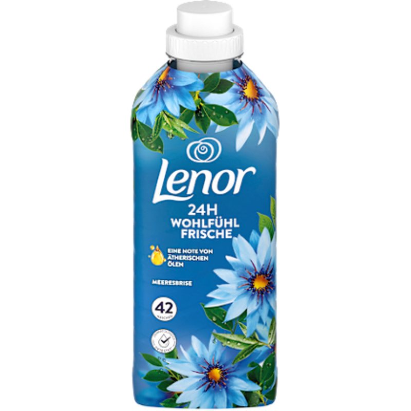 Lenor Fabric Softener Sea Breeze 42 Wash Loads 882 Ml