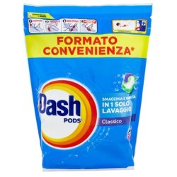 Dash Pods Laundry Detergent Classic 50 Washing Capsules