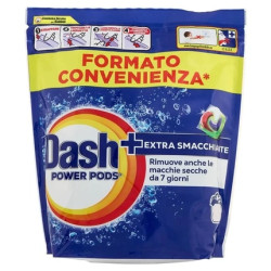 Dash Power Pods Extra Stain Remover Washing Machine Liquid 35 Pieces