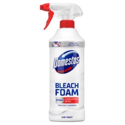 Domestos Power Foam Toilet And Bathroom Cleaning Foam Mint Boost