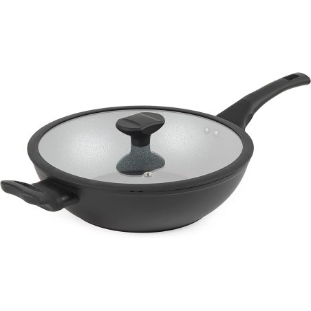 Russell Hobbs RH01860EU7 Crystaltech tall wok 28cm
