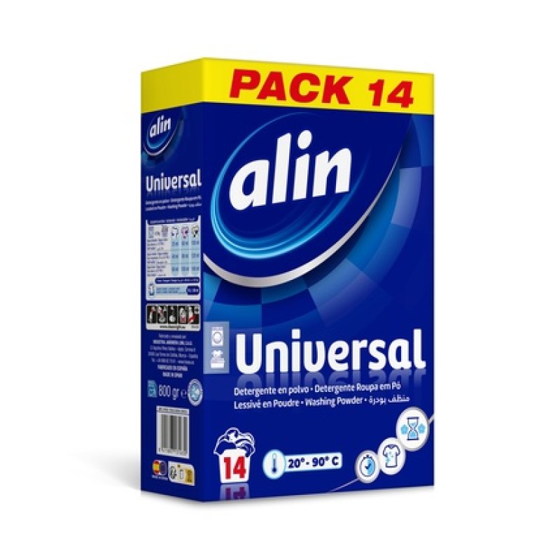 Disiclin Alin Universal Laundry Powder 14 Washes 08 Kg