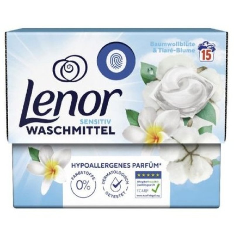 Lenor Pods X15 Sensitive Laundry Pods For Gentle Care