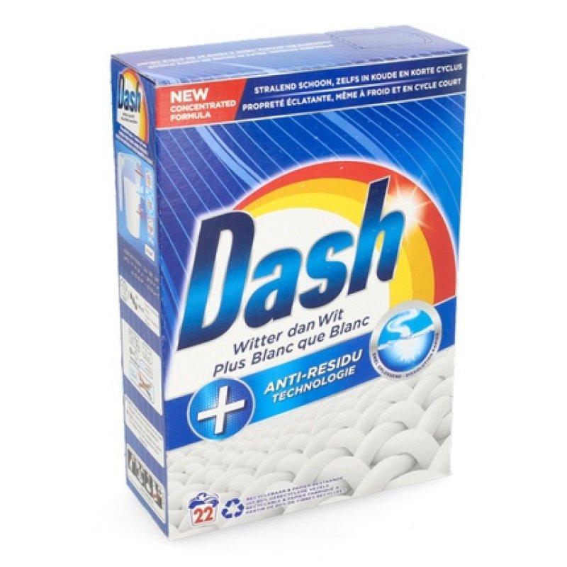 Dash Washing Powder Regular 132 Kg 22 Washes